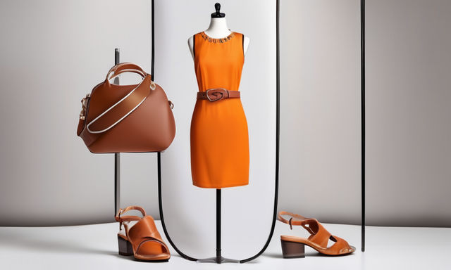 Orange + Saddle Brown - stylish outfit examples