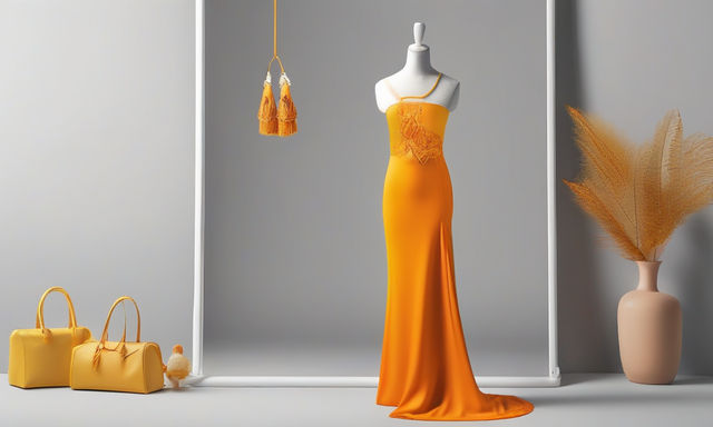 Orange + Sunny Yellow stylish outfit